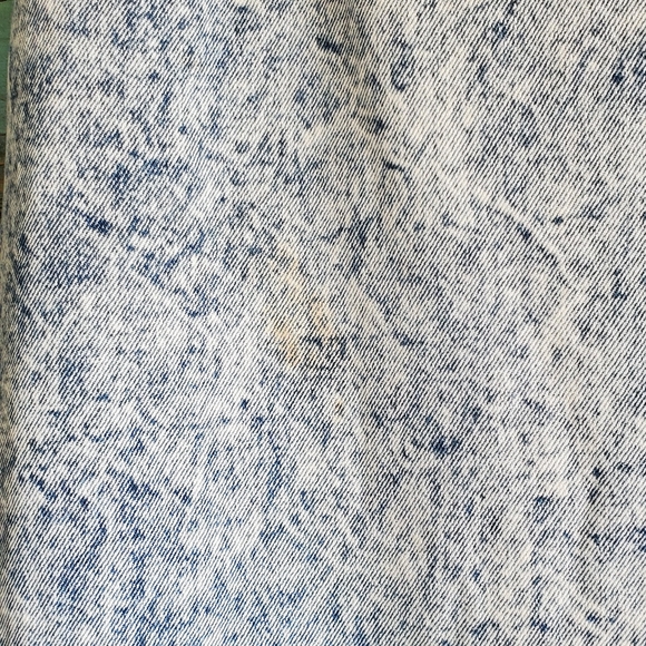 VINTAGE PARIS BLUES ACID WASH SKIRT - Picture 10 of 12